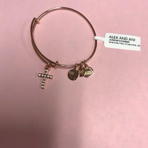 Alex and Ani rose gold bracelet